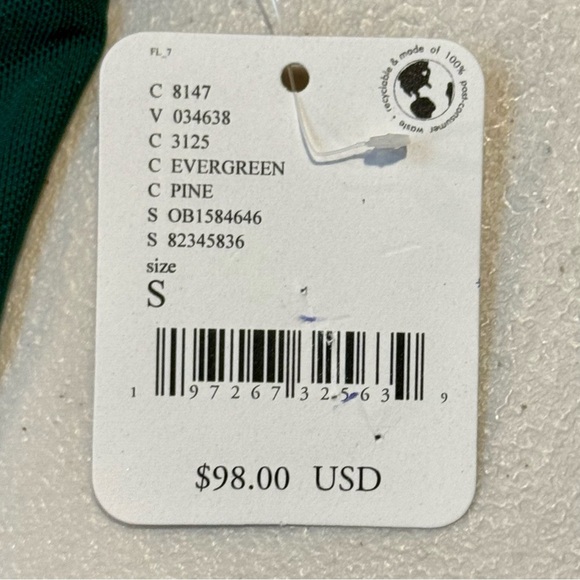 NWT Free People Intimately City Cool Slip Dress Evergreen‎ - Picture 9 of 16